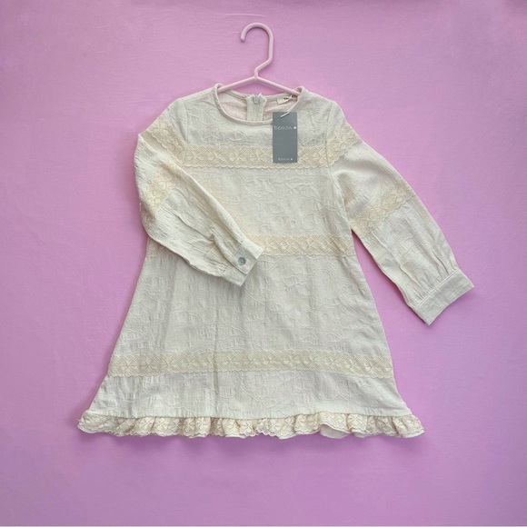 NWT Korean Clothing Brand Bemon | Lace Dress for Girls Size 5-6T - Picture 1 of 8